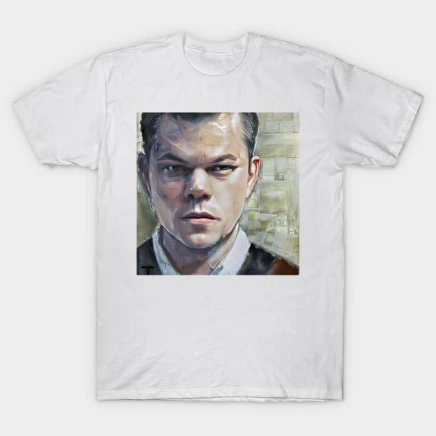 Portrait of  Matt T-Shirt by bogfl